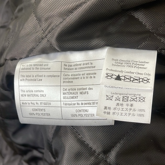 Eddie Bauer Chocklate brown Genuine Leather Coat - Picture 12 of 16